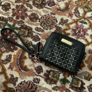 Lightly used black wallet/wristlet